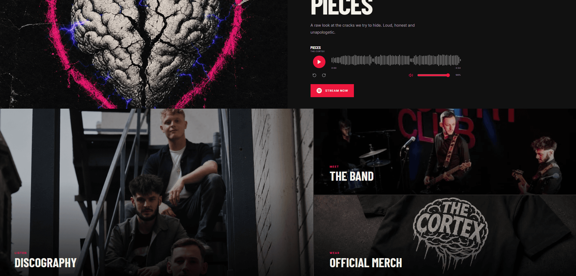 The Cortex editorial homepage.